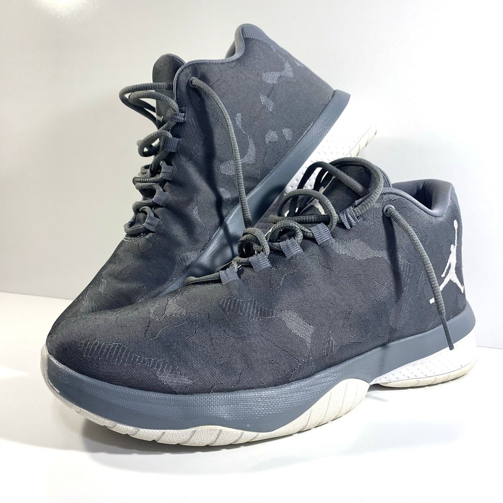 Nike Mens Sz 12 Air Jordan B. Fly Cool Grey White Camo Shoes Sneakers 881444-004